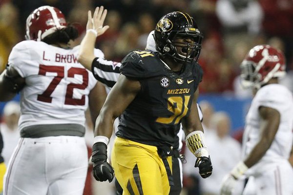 Missouri defensive end Charles Harris had 18.5 tackles for loss in 2015. (Brynn Anderson/AP)