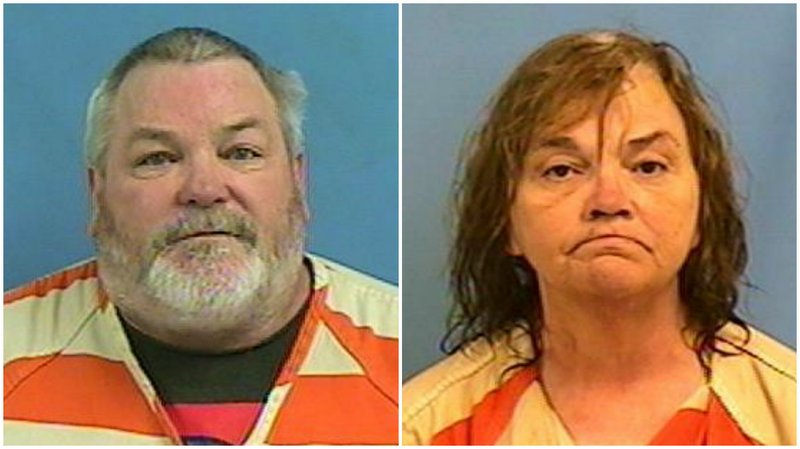 Jeff High, 55, (left) and Dianna O'Bryan, 57, both of Searcy