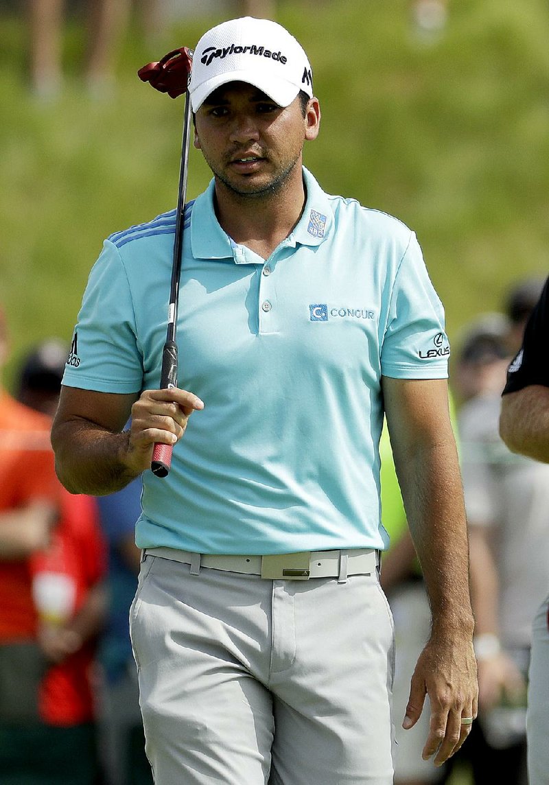 Jason Day, of Australia, waits to play on the 12th hole during third round of the U.S. Open golf championship at Oakmont Country Club on Saturday, June 18, 2016, in Oakmont, Pa. 