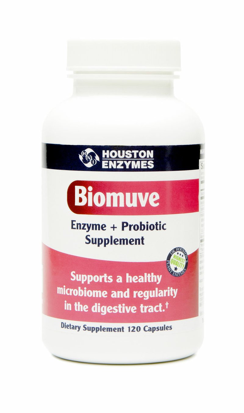 Jeff Della Rosa/Special to Siloam Proud Biomuve is Houston Enzymes&#8217; newest product. It contains an enzyme and a probiotic and is the company&#8217;s first product to require refrigeration.