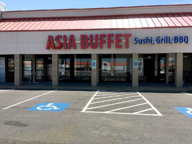 Asia Buffet Sushi, Grill, BBQ now has a mid-July target date to open in west Little Rock’s Market Place Shopping Center. 