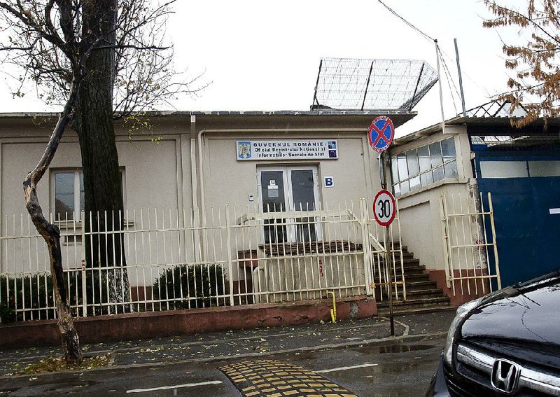 Romania’s National Registry Office for Classified Information in Bucharest, where the CIA reportedly operated a secret prison in the basement, is shown in 2011.
