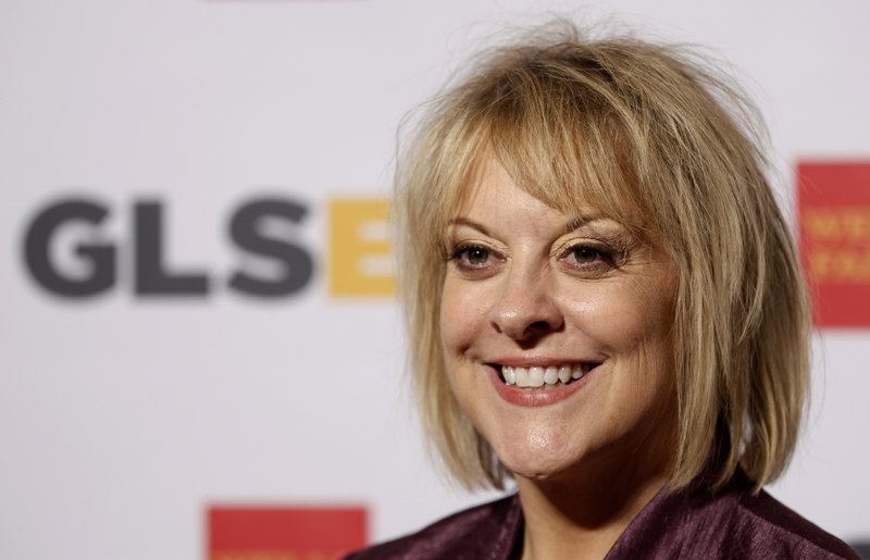 In this Friday, Oct. 21, 2014, file photo, television host Nancy Grace arrives at the 7th annual GLSEN Respect Awards in Beverly Hills, Calif. 