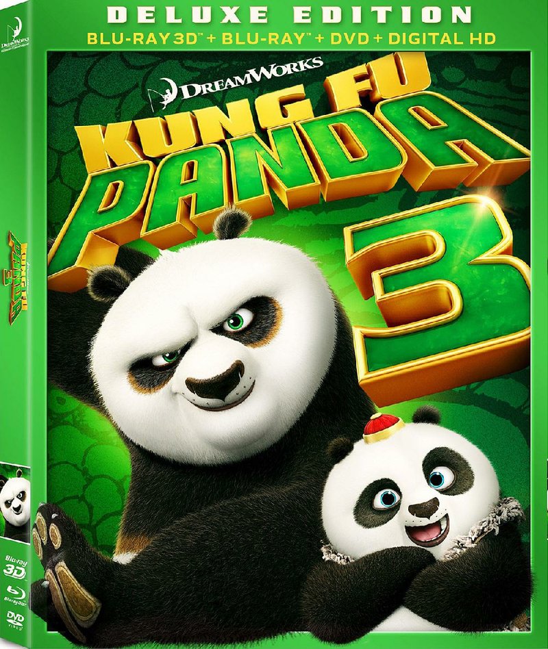 DVD cover for Kung Fu Panda 3