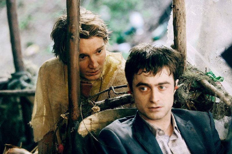 Marooned Hank (Paul Dano) finds a friend in Manny (Daniel Radcliffe), who just happens to be a corpse, in the wonderfully heartfelt Swiss Army Man.