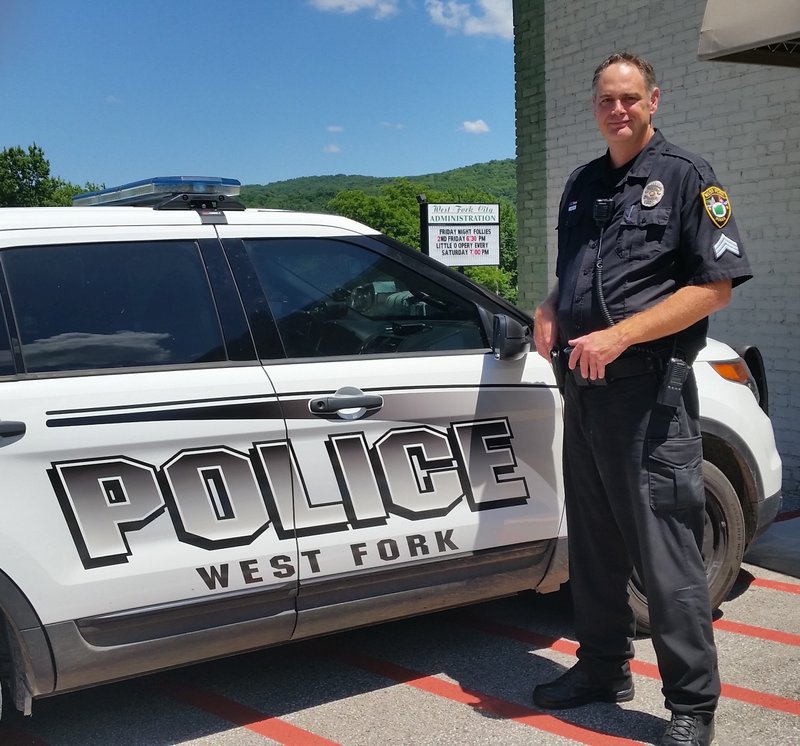 John Nelson, who formerly played basketball at West Fork and for legendary coach Eddie Sutton at Oklahoma State is now a supervisor for the West Fork Police Department.