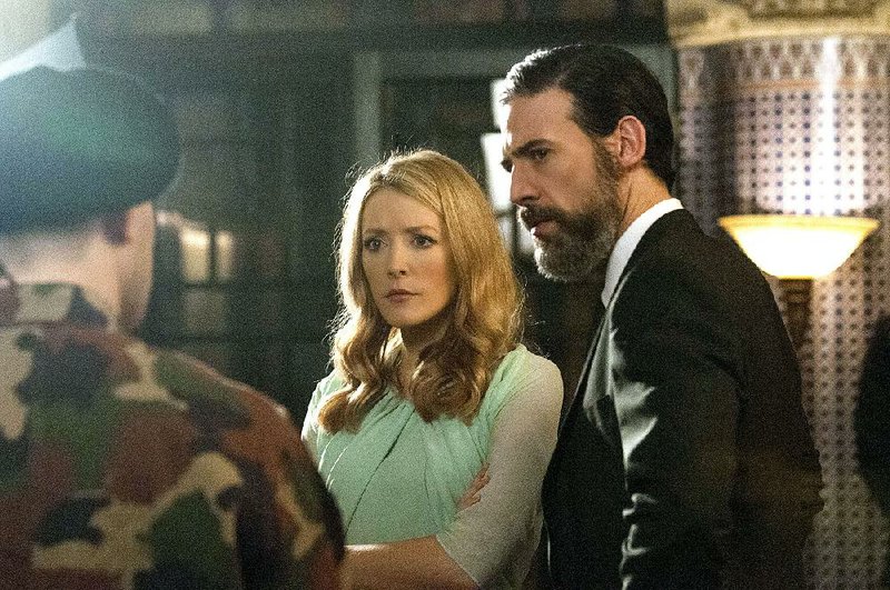 FX’s Tyrant stars Jennifer Finnigan and Adam Rayner as married couple Molly and Barry Al-Fayeed. Season 3 debuts at 9 p.m. Wednesday.