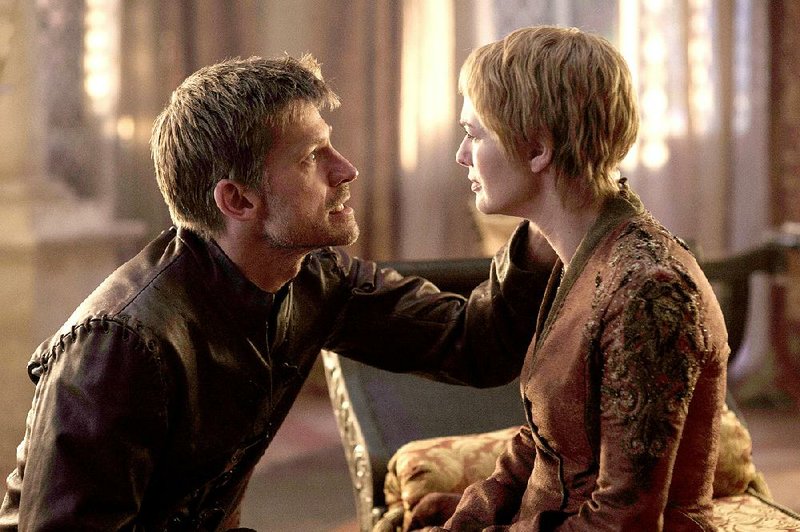 Nikolaj Coster-Waldau and Lena Headey star in Game of Thrones.