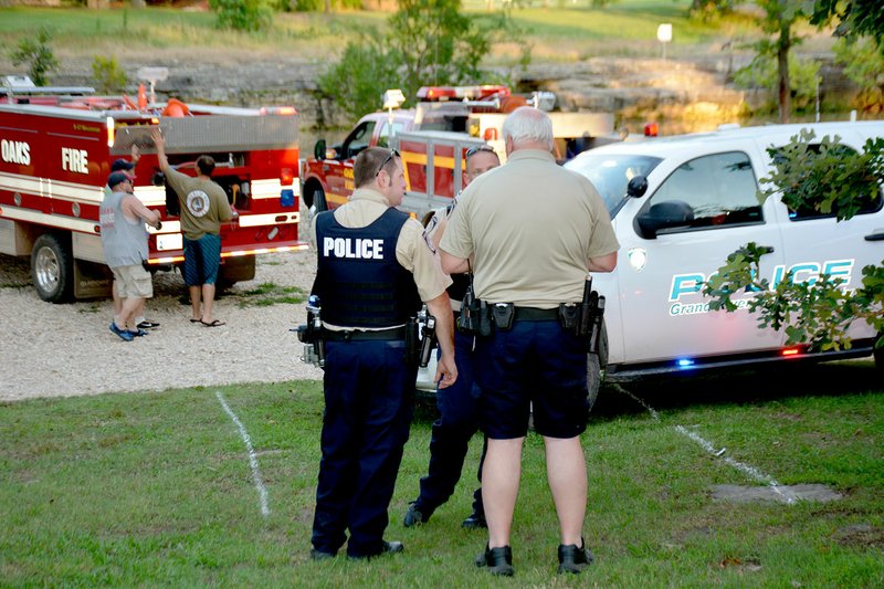 Graham Thomas/Herald-Leader A 39-year-old Tulsa, Okla., man died Saturday evening at the Flint Creek water park while trying to save his two children. The body of Jose Sergio Padilla was recovered by the Oaks Fire Department about an hour after Padilla went missing underneath the surface, according to Grand River Damn Authority officials. Padilla&#8217;s two children were successfully retrieved from the creek.