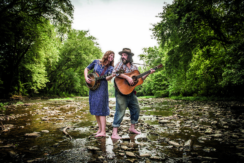 The Creek Rocks is Cindy Woolf (left) and Mark Bilyeu.