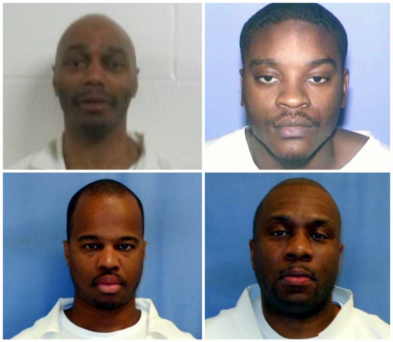 Clockwise from top left: Terry Lynn Carroll, Wallace Allen, Prince Johnson and Randy Wilkins