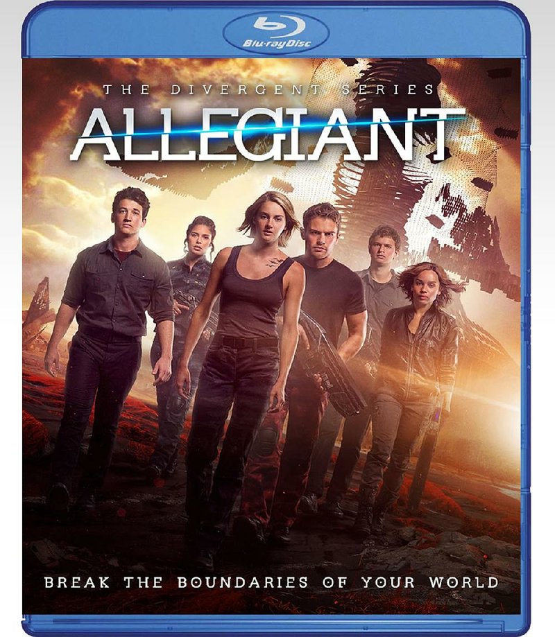 Blu-ray cover for The Divergent Series: Allegiant