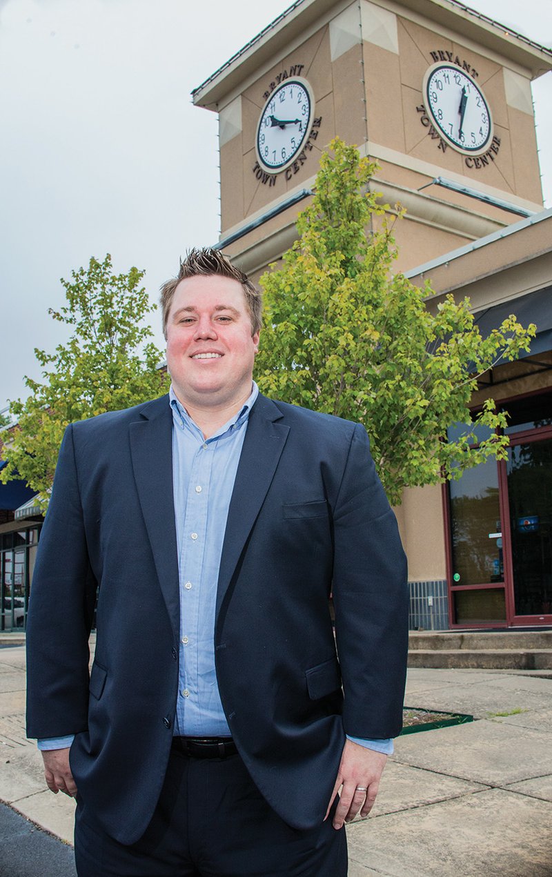 Todd Rhoden, the new executive director of the Bryant Area Chamber of Commerce, is excited to bring his big-city experience to Bryant to help businesses grow and thrive.