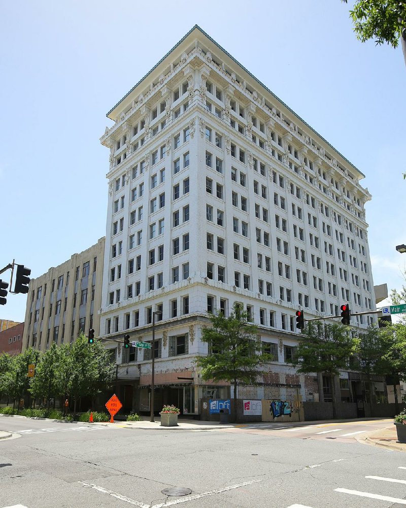 2016 file photo of the Boyle Building at Capitol Avenue and Main Street in Little Rock.