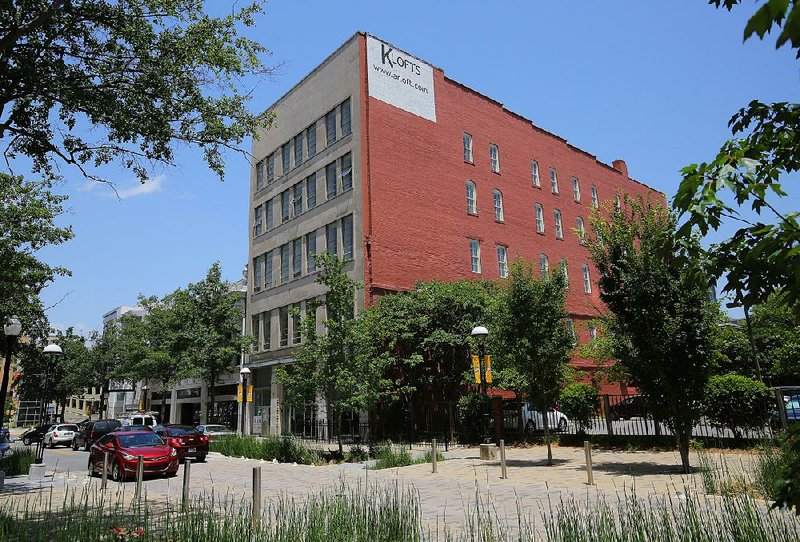 Developer Scott Reed said he still is interested in completing the 30-unit K-Lofts apartment project in the former Blass Building at 315 Main St. in Little Rock.