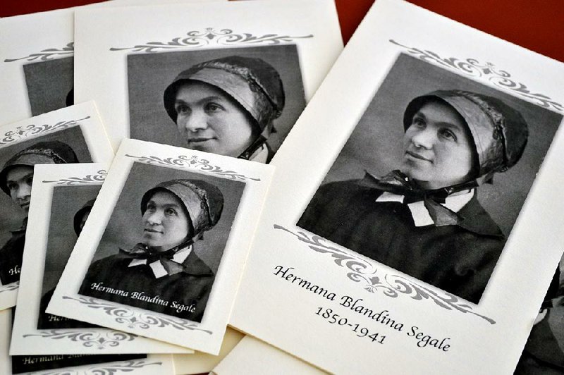 Sister Blandina Segale, featured on pamphlets and prayer cards, will soon be the subject of a TV series. The Italian-born nun is said to have once challenged Billy the Kid.