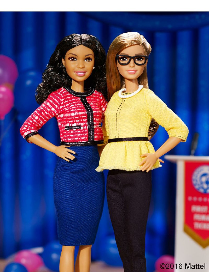President Barbie comes with a running mate this year, and Mattel has teamed up with the nonprofit She Should Run as part of its shift in marketing to make Barbie appeal to socially conscious parents.