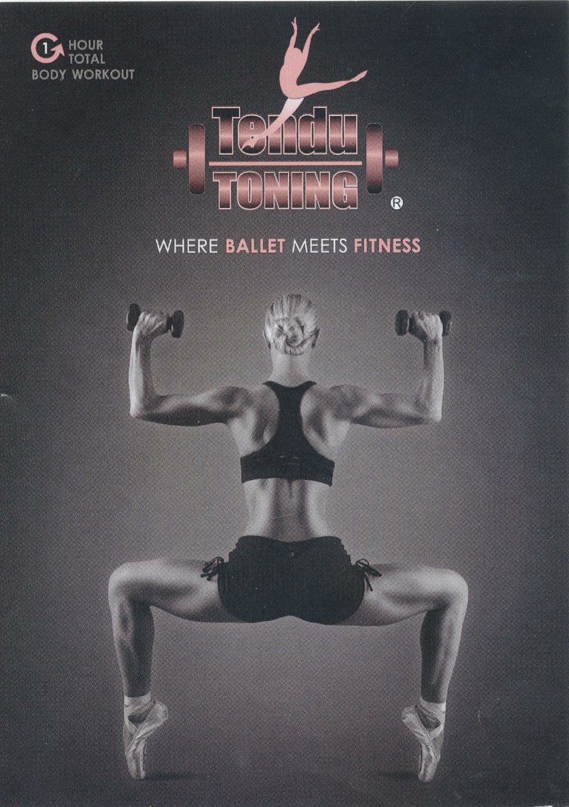 DVD cover for Tendu Toning (Speck Fitness)