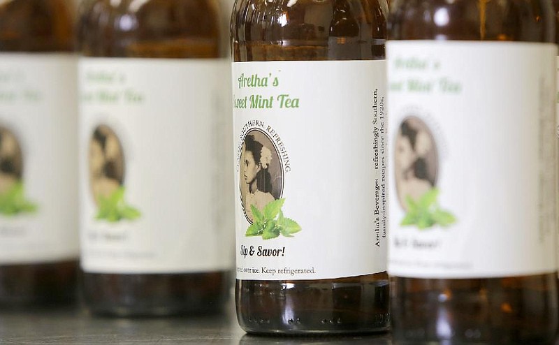 Aretha’s Beverages are named after Jacinda Jones’ grandmother, a popular Little Rock caterer, and made from her recipes. The linecan be found at a number of Little Rock outlets and is poised for mass distribution.