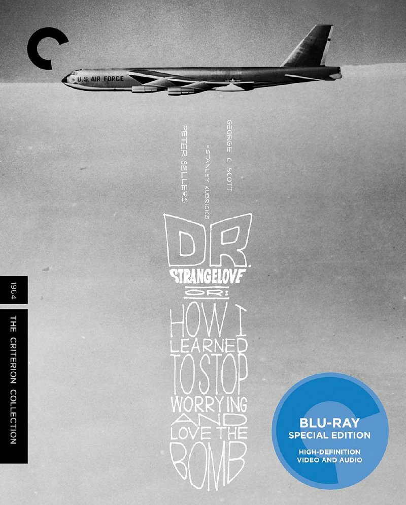 DVD cover for the Criterion Collection edition of Dr. Strangelove or: How I Learned to Stop Worrying and Love the Bomb