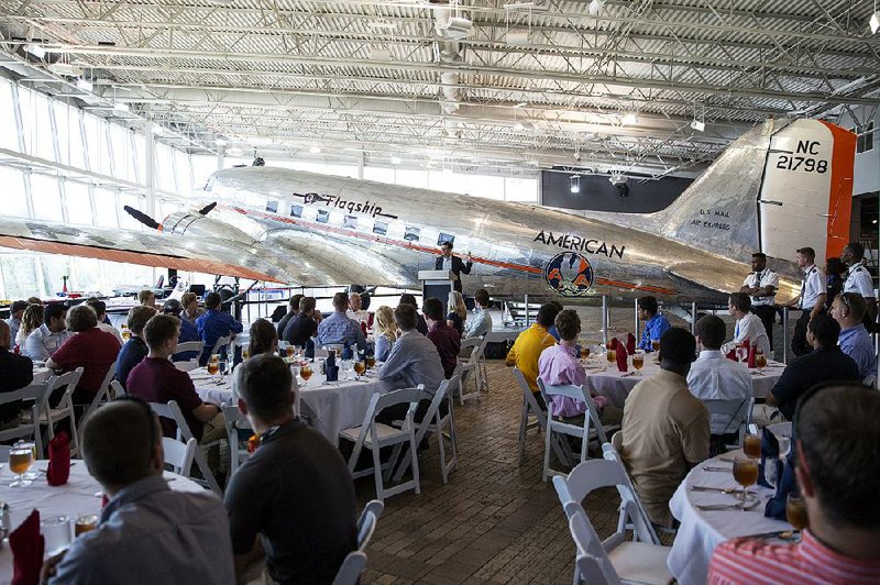 People attend a session at American Airlines’ flight training center in Fort Worth earlier this week. American and other U.S. airlines are enjoying boom times because of lower fuel costs and full planes.