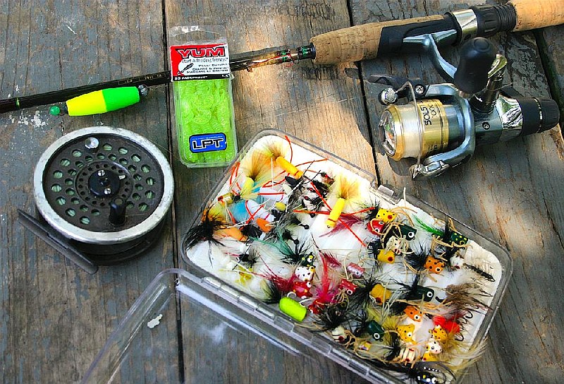 Light spinning gear or fly fishing gear are perfect for catching bream in deep or shallow water during the hottest days of summer.