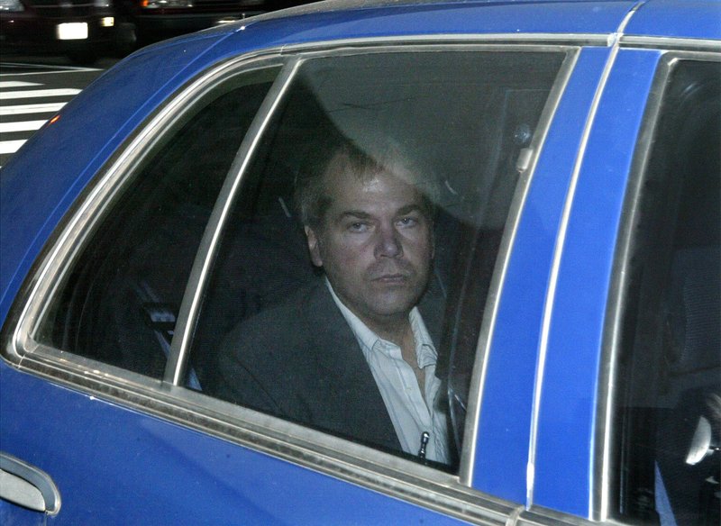 John Hinckley Jr., shown in this 2003 photo, has exhibited “no signs of psychotic symptoms, delusional thinking, or any violent tendencies,” according to a federal judge’s ruling that allows Hinckley’s release from a mental hospital. 