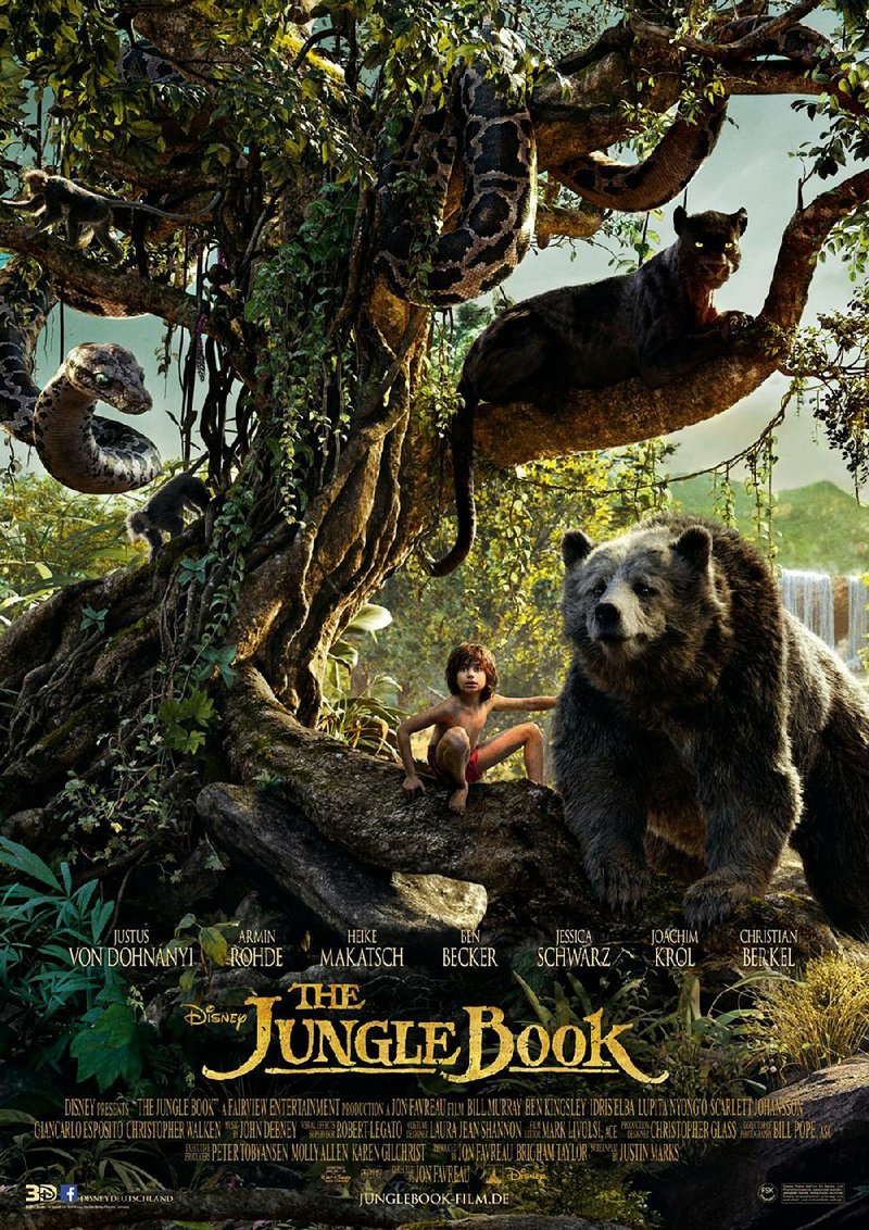 Poster for the "The Jungle book" 