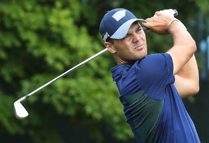 German golfer Martin Kaymer, who finished the first round in a three-way tie for second, shot a 1-under-par 69 Friday and fell four spots into a tie for sixth at the PGA Championship. Kaymer, 51st in the Official World Golf Rankings, is using his planned trip to the Olympics next month as motivation.