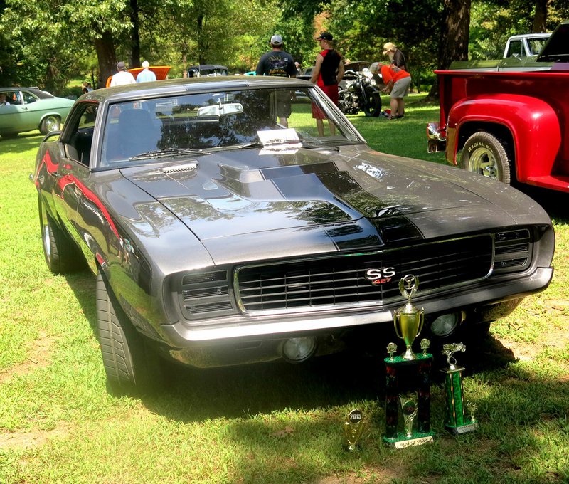 Photo by Susan Holland The 1969 Chevy Camaro, owned by Brian Soule&#x2019; of Gravette, was voted Best of Show in the Gravette Day 2015 car show at Old Town Park. The car also won first place in the muscle car division.