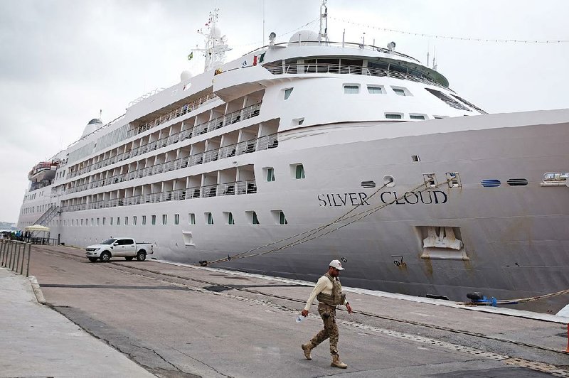 The Silver Cloud cruise ship, docked in the Port of Rio, will be the home of the U.S. men’s and women’s basketball teams during the Olympics. 