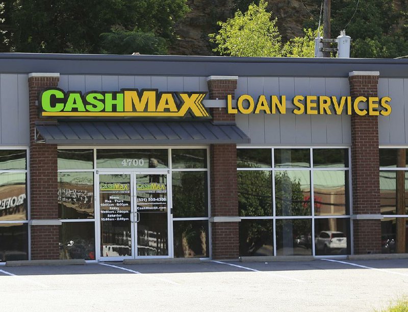CashMax, a loan-service business, opened in July in North Little Rock.