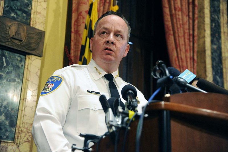 Baltimore Police Commissioner Kevin Davis said Wednesday that he already has fired some officers as the result of the Justice Department’s findings.