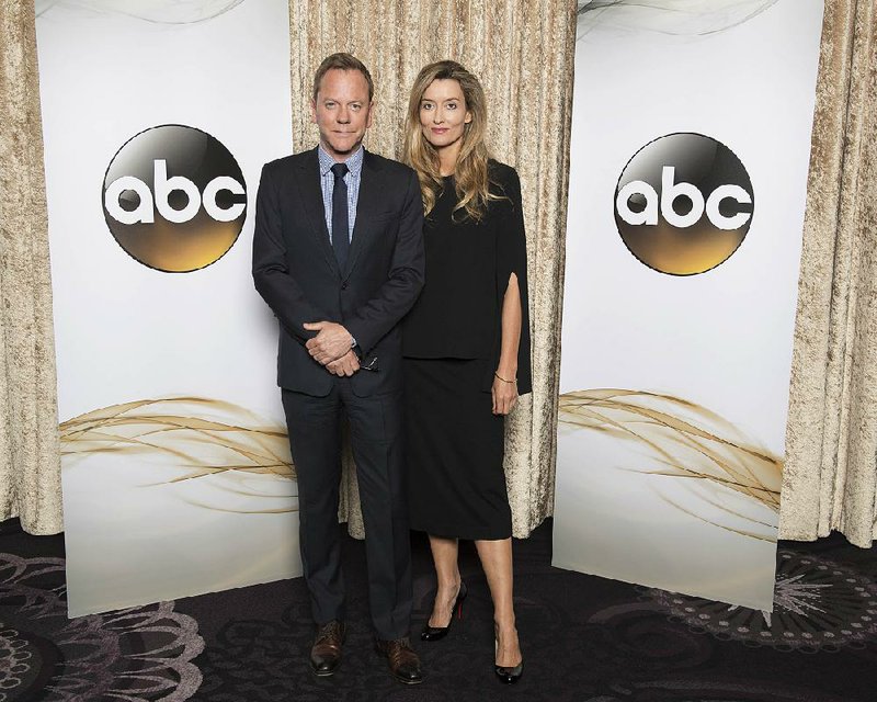 Kiefer Sutherland and Natascha McElhone, stars of ABC’s new thriller Designated Survivor, chatted the show up at the recent Television Critics Association summer press tour. The series is on the critics’ pre-season list to be a hit.
