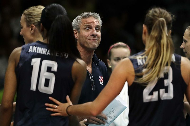 U.S. women’s Coach Karch Kiraly is a big believer in volleyball analytics and regularly makes use of reports from technical coordinator Joe Trinsey when preparing his team for matches.