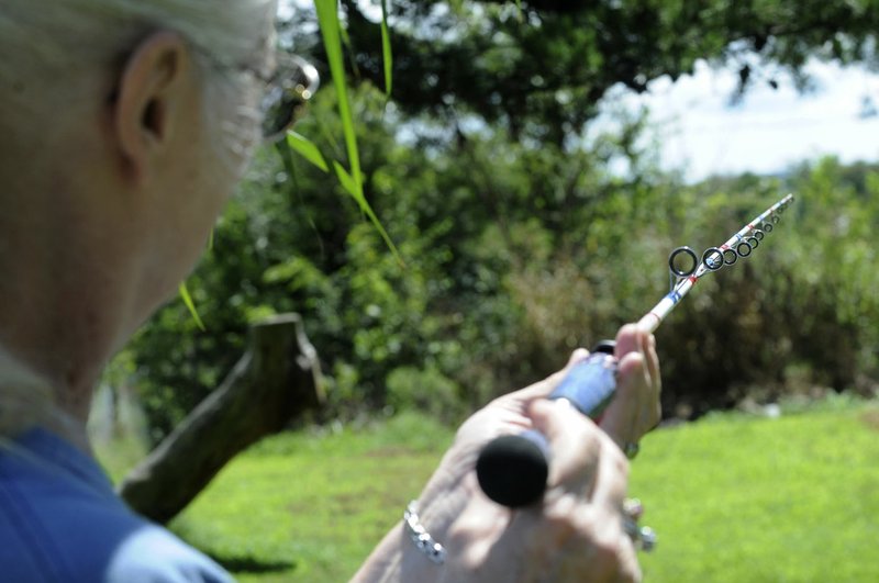 Couple puts unique spin on hand-built fishing rods