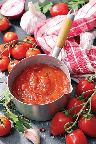 If you want to enhance the sweetness of the tomatoes in the sauce, add sugar.