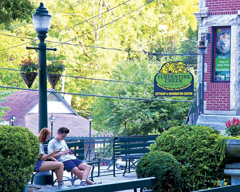  Pokemon GO players have found Eureka Springs the perfect location for leveling up in the popular game. Niantic Inc. software company in July released Pokemon GO, a game application which utilizes augmented reality to offer smartphone players a chance to hunt and capture the eponymous critters. Eureka Springs is home to many monuments, landmarks and parks where PokeStops and gyms are located leading the city officials to name the city the "Pokemon GO Capital of Arkansas."