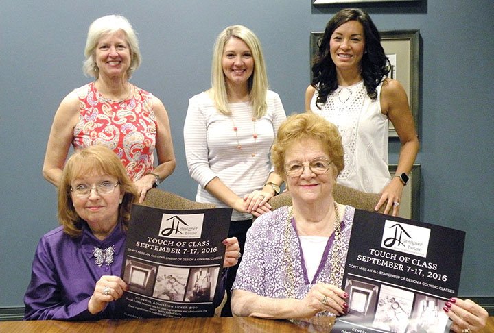 The Conway Symphony Orchestra Guild will sponsor Designer House 2016: A Touch of Class on Sept. 7-17, with a kickoff party set for Sept. 6. Planning the fundraiser for the Conway Symphony Orchestra are, seated, from left, guild members Margaret Palmer, treasurer, and Mary Mosley, president; and standing, from left, Julie Adkisson, Therese Williams and Lindsay Henderson.