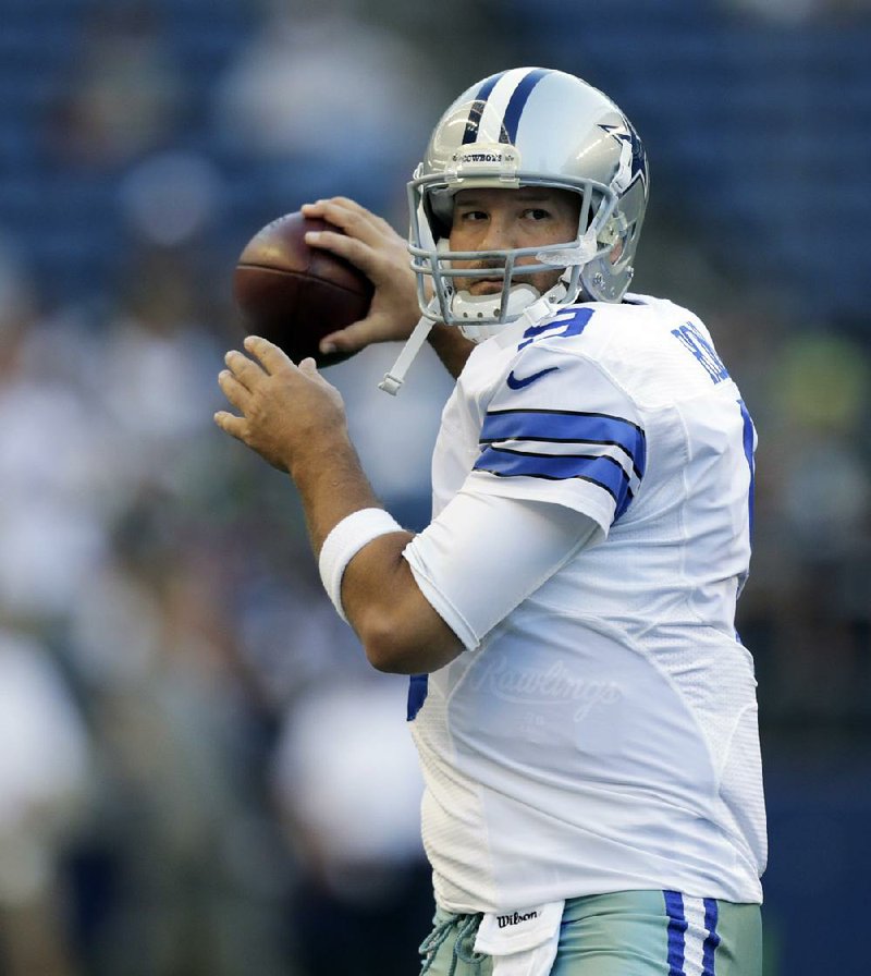 Dallas Cowboys quarterback Tony Romo, who had back surgery twice in 2013, also suffered a small fracture in his back in 2014.