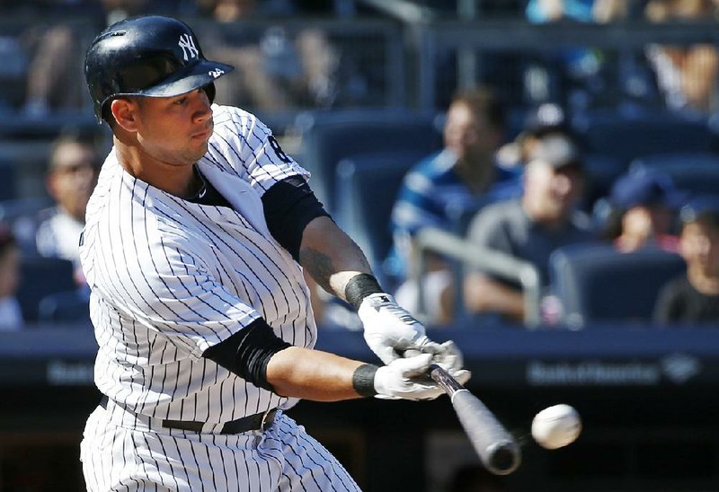 New York catcher Gary Sanchez, who has played 22 games with the Yankees this season and hit 11 home runs, went 2 for 4 with a double in the Yankees’ loss to Baltimore on Sunday, and has hit safely in six consecutive games.