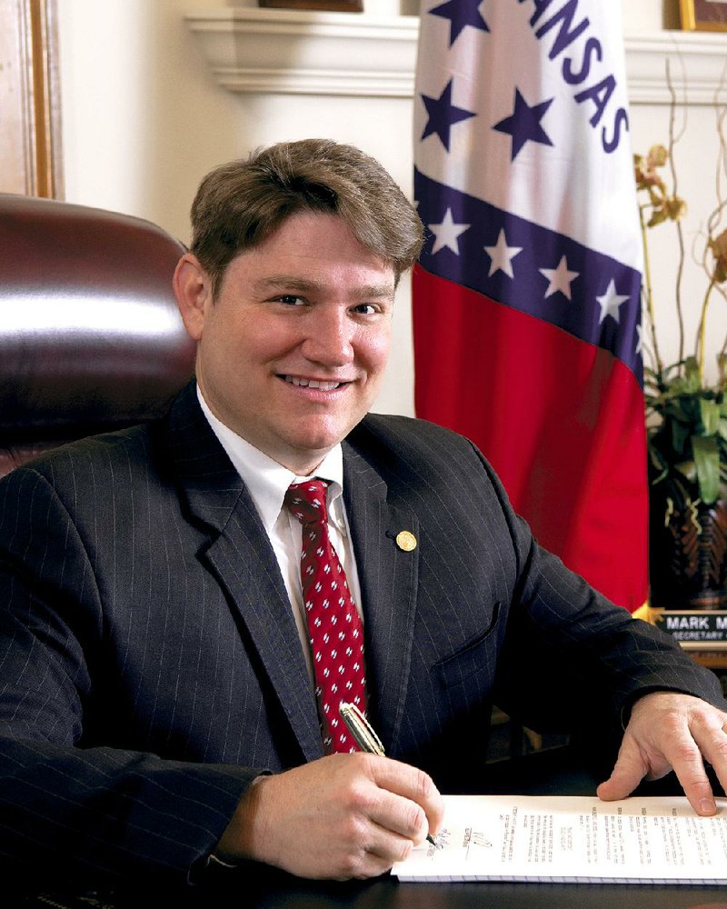Arkansas Secretary of State Mark Martin