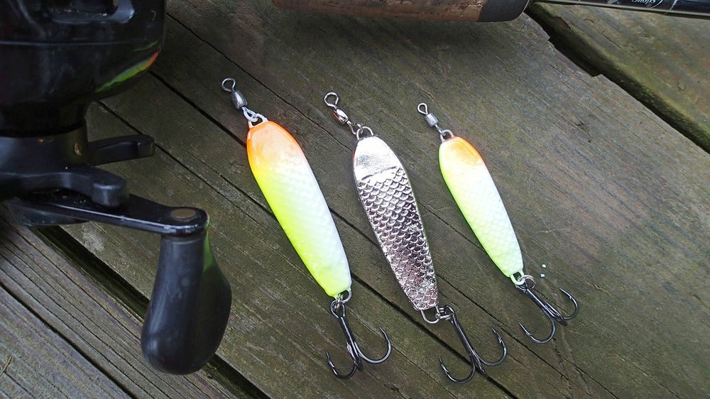 Catching heats up with jigging spoons at Beaver Lake