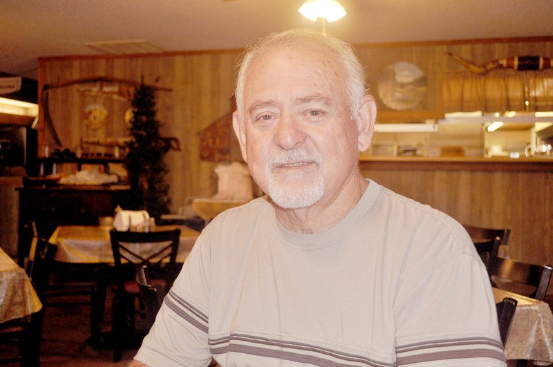 RACHEL DICKERSON/MCDONALD COUNTY PRESS Mark Watkins, owner of Cotton Eyed Joe&#8217;s restaurant in Noel, has made a lot of good friends in his 25 years at the establishment.