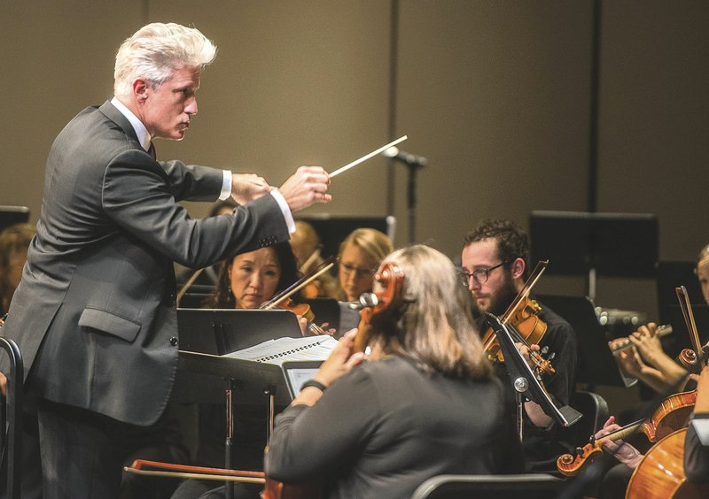 Steven Byess, music director of the Arkansas Philharmonic Orchestra, will conduct season opening concerts Saturday centered on the music of composer John Williams.