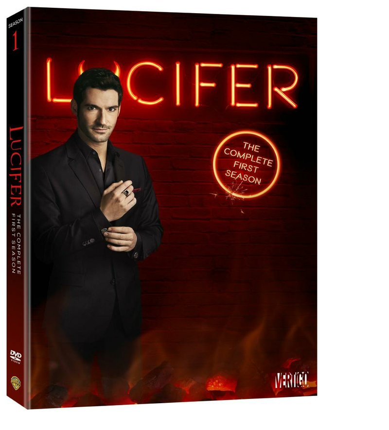 DVD case for Season 1 of Lucifer
