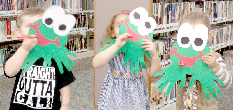 PHOTO SUBMITTED Silly Songs and Stories was Frog-tastic!