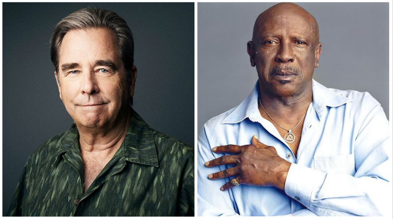 Beau Bridges, left, and Louis Gossett Jr.