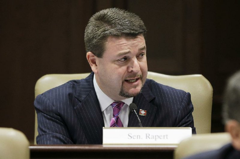 Sen. Jason Rapert, R-Bigelow, is shown in this file photo.