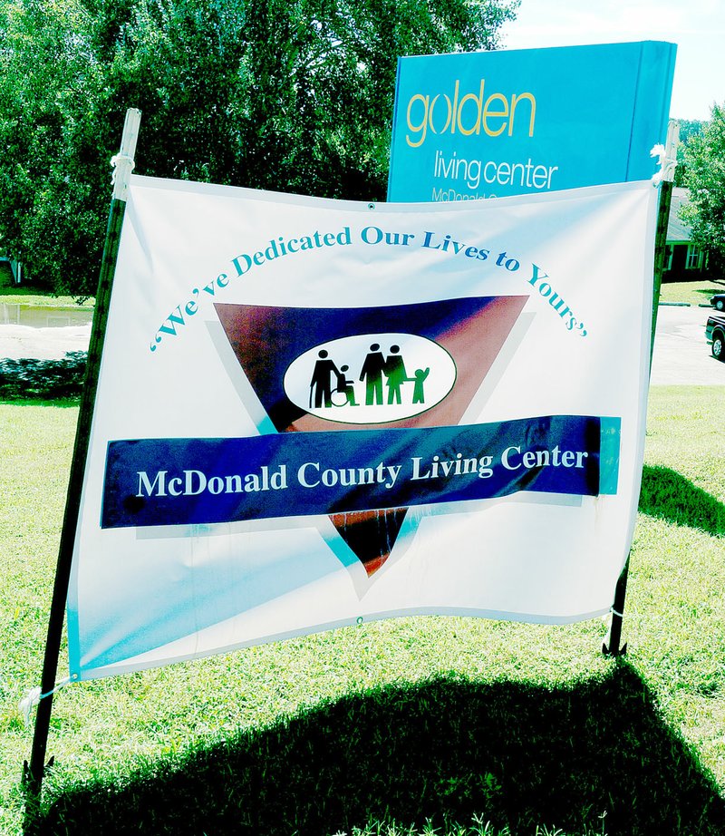 Rita Greene/McDonald County Press The Golden Living Center in Anderson came under the management of the McDonald County Living Center, Health Systems Inc., effective Sept. 1, 2016.